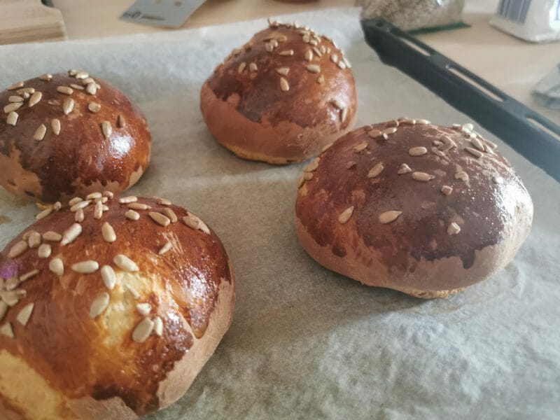 Cliquez pour zoomer ! Buns burger Thermomix par Gagaanails