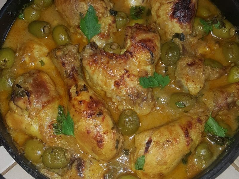 Cliquez pour zoomer ! Tajine de poulet aux olives Thermomix par helena_9