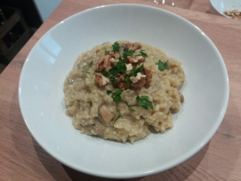 Cliquez pour zoomer ! Risotto au gorgonzola et champignons Thermomix par Cora-lino