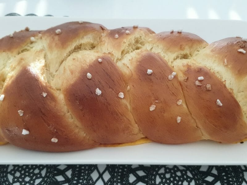 Cliquez pour zoomer ! Brioche tressée à la mie filante Thermomix par lau_67