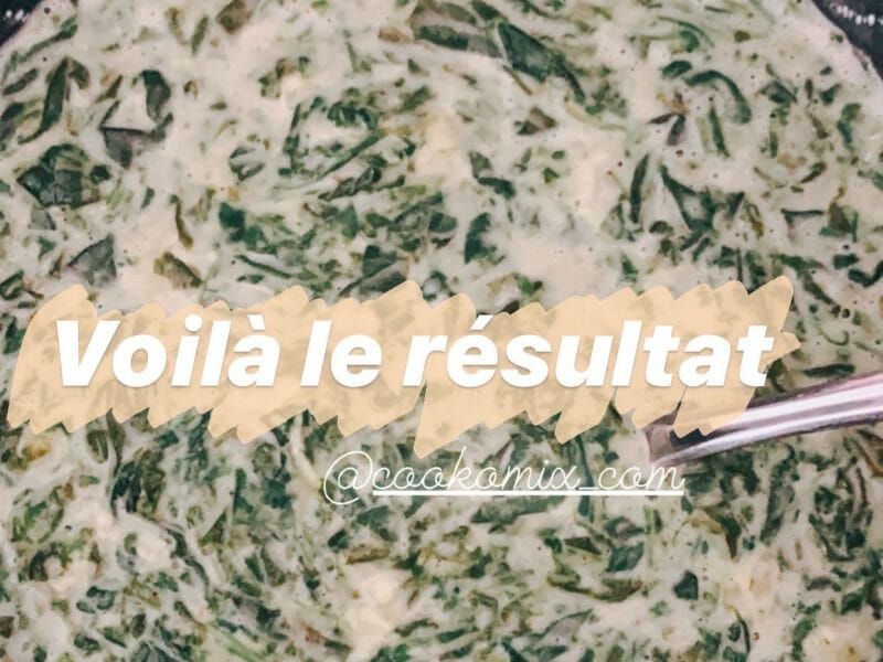 Cliquez pour zoomer ! Épinards frais à la crème Thermomix par chloe_k