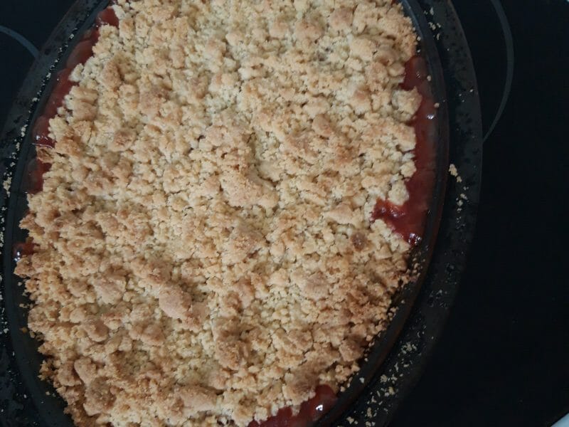 Cliquez pour zoomer ! Crumble aux Pommes Thermomix par Chloé