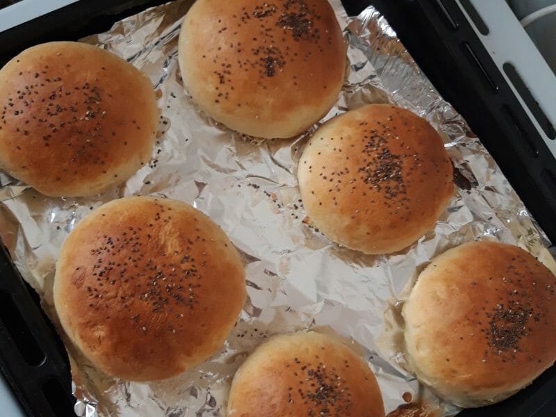 Cliquez pour zoomer ! Pains hamburger Thermomix par Chloé