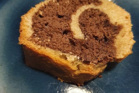 Cliquez pour zoomer ! Marbré au chocolat Thermomix par sophie51300