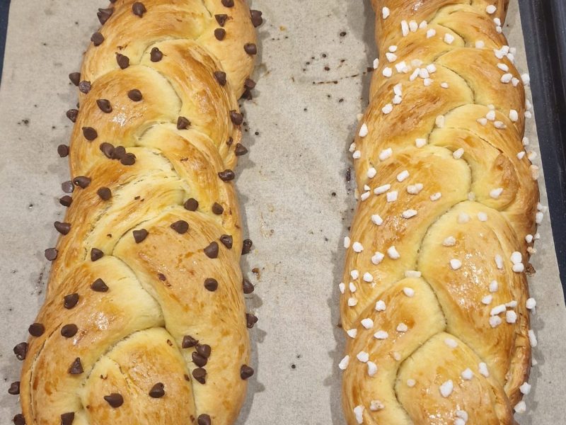 Cliquez pour zoomer ! Brioche tressée à la mie filante Thermomix par calola