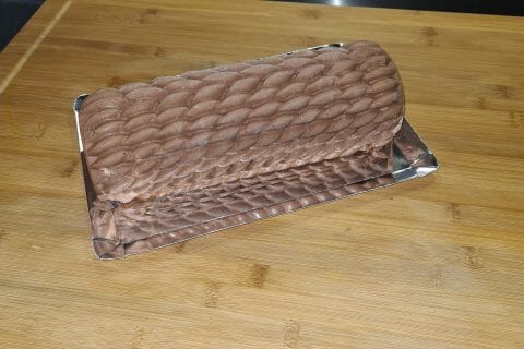 Cliquez pour zoomer ! Bûche mousse au chocolat Thermomix par LaTeam3T