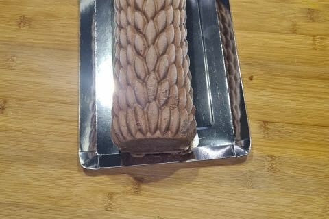 Cliquez pour zoomer ! Bûche mousse au chocolat Thermomix par LaTeam3T