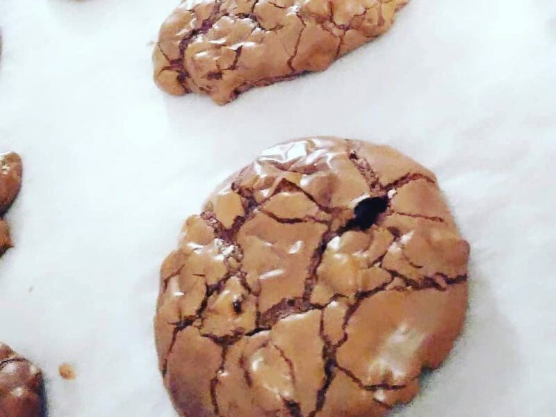 Cliquez pour zoomer ! Cookies brownies Thermomix par Mandy 🍂