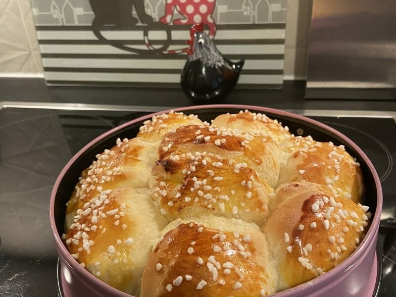 Cliquez pour zoomer ! Brioche Buchty Thermomix par judedegenf
