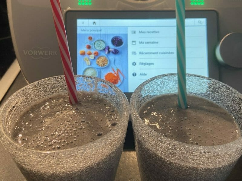 Cliquez pour zoomer ! Smoothie fruits rouges et banane Thermomix par judedegenf