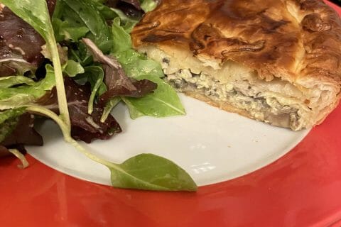 Cliquez pour zoomer ! Tourte au poulet et aux champignons Thermomix par judedegenf