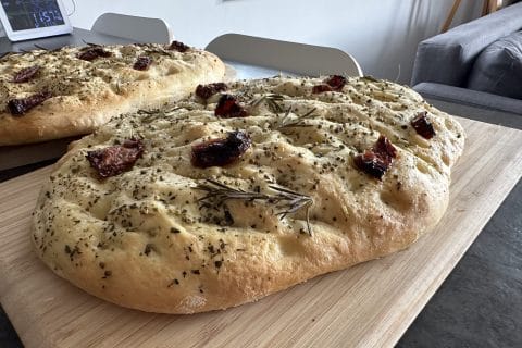 Cliquez pour zoomer ! Focaccia Thermomix par thierry_20