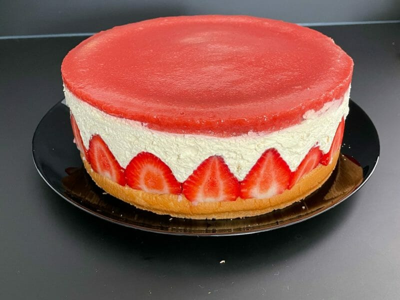 Cliquez pour zoomer ! Fraisier Thermomix par marjy27