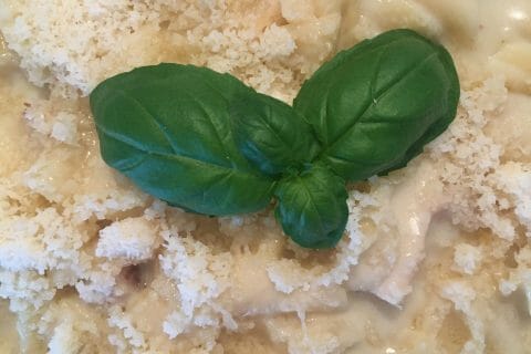 Cliquez pour zoomer ! Macaroni sauce Alfredo Thermomix par 🌸 c00ki 🌸