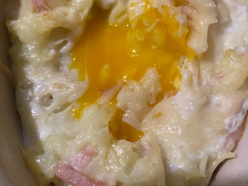 Cliquez pour zoomer ! Oeufs cocotte en parmentier Thermomix par 🌸 c00ki 🌸