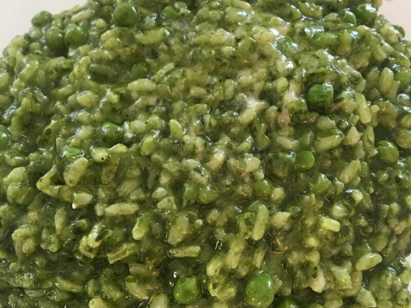 Cliquez pour zoomer ! Risotto aux épinards et petits pois Thermomix par 🌸 c00ki 🌸