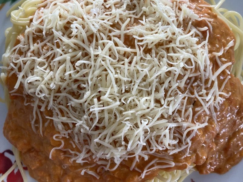 Cliquez pour zoomer ! Pâtes à la sauce au thon Thermomix par 🌸 c00ki 🌸