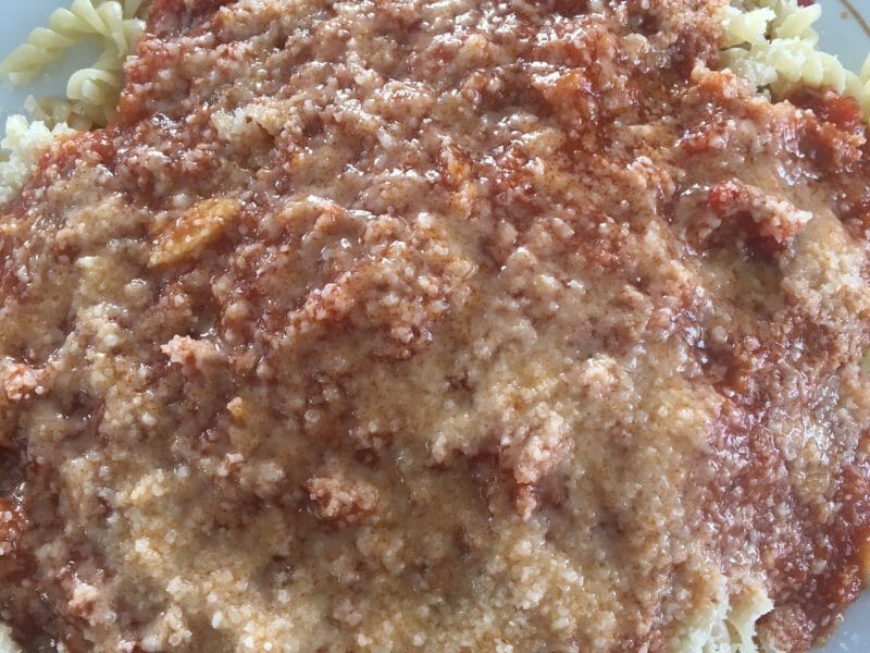 Cliquez pour zoomer ! Farfalle aux chipolatas Thermomix par 🌸 c00ki 🌸