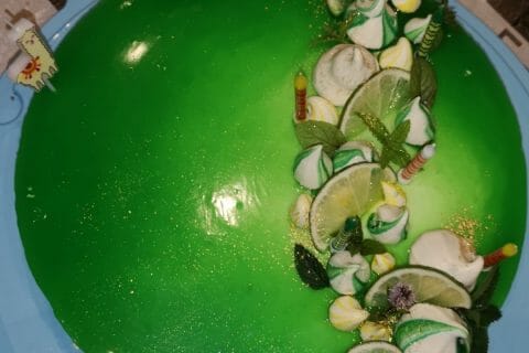 Cliquez pour zoomer ! Bavarois Mojito Thermomix par knoune