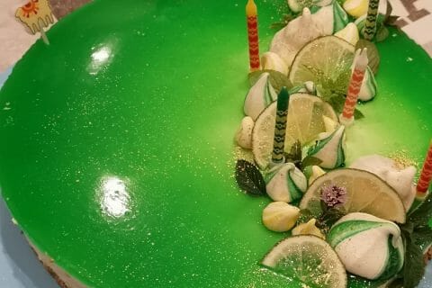 Cliquez pour zoomer ! Bavarois Mojito Thermomix par knoune