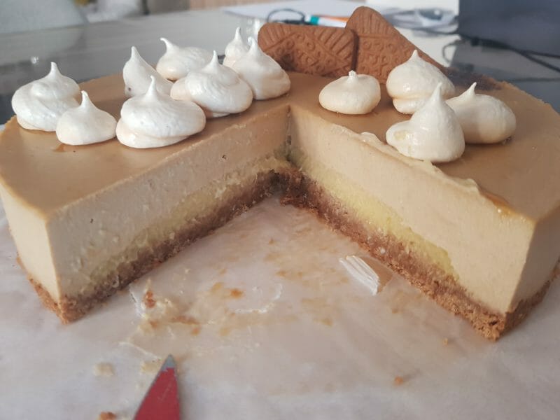 Cliquez pour zoomer ! Crémeux pommes spéculoos Thermomix par Cyn