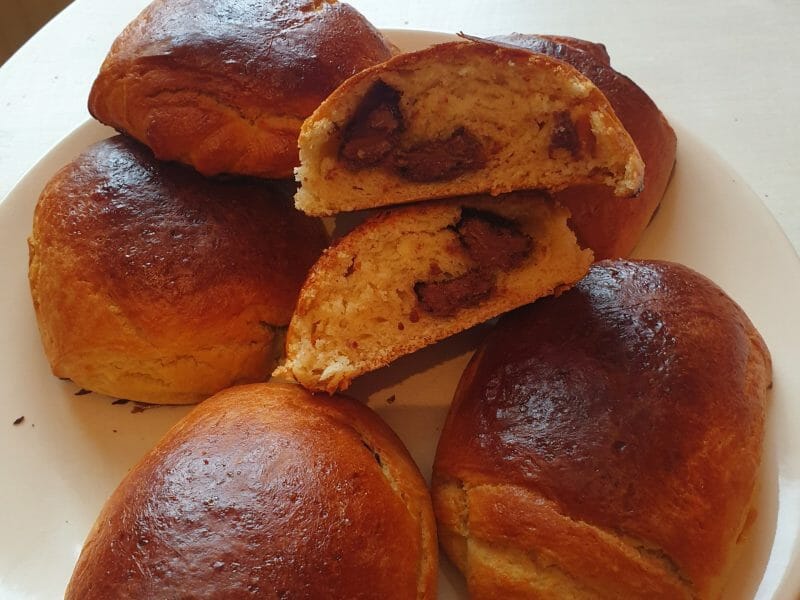 Cliquez pour zoomer ! Pains au chocolat briochés Thermomix par melanie_254