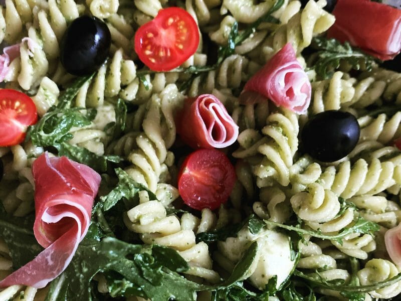 Cliquez pour zoomer ! Salade de penne à l’italienne Thermomix par caroline_bernard04