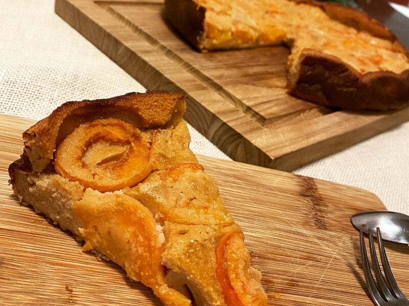 Cliquez pour zoomer ! Clafoutis aux abricots Thermomix par Lorenzo