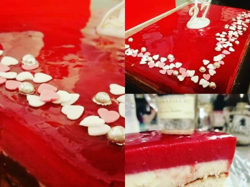 Cliquez pour zoomer ! Bavarois aux framboises Thermomix par dorine_8