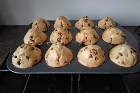 Cliquez pour zoomer ! Muffins aux pépites de chocolat Thermomix par sylbiz