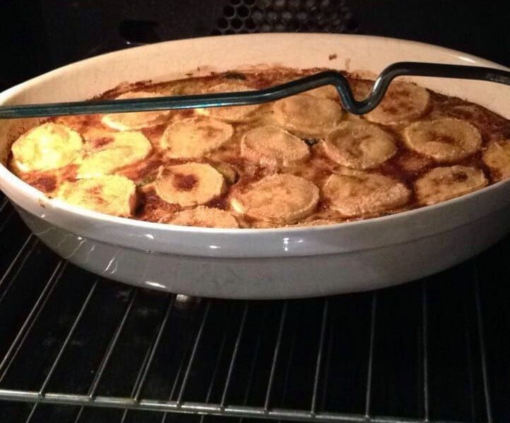 Cliquez pour zoomer ! Gratin de courgettes au chèvre Thermomix par Mimile