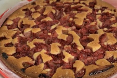 Cliquez pour zoomer ! Gâteau aux fraises Thermomix par alexamafalda