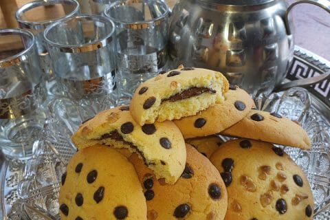 Cliquez pour zoomer ! Cookies fourrés au nutella Thermomix par khadidja75