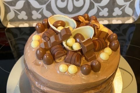 Cliquez pour zoomer ! Layer cake Kinder Bueno Thermomix par Mathilde2b