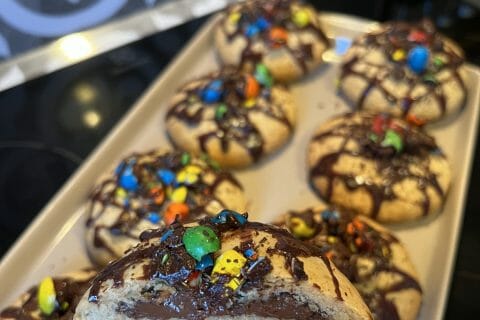 Cliquez pour zoomer ! Cookies fourrés au nutella Thermomix par Mathilde2b