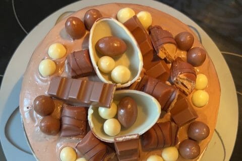 Cliquez pour zoomer ! Layer cake Kinder Bueno Thermomix par Mathilde2b