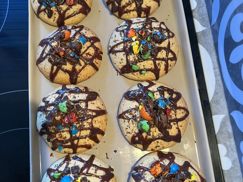 Cliquez pour zoomer ! Cookies fourrés au nutella Thermomix par Mathilde2b
