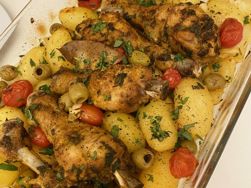 Cliquez pour zoomer ! Poulet rôti à la Marocaine Thermomix par youssra_dmh