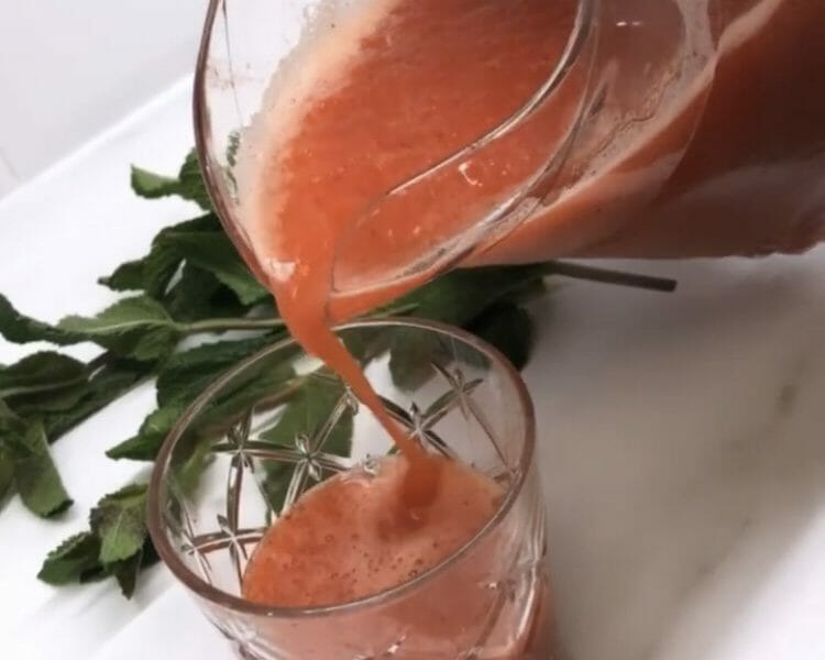 Cliquez pour zoomer ! Mojito fraise Thermomix par youssra_dmh