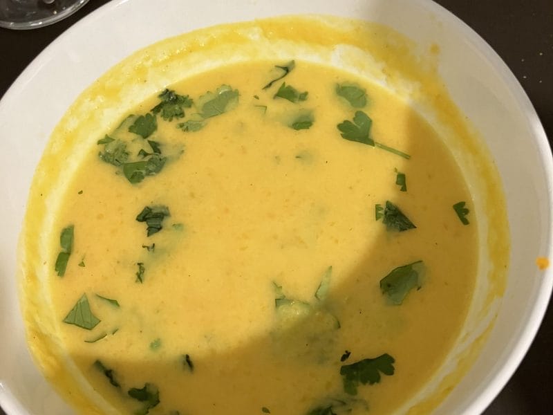 Cliquez pour zoomer ! Velouté de patates douces et carottes Thermomix par bricedd