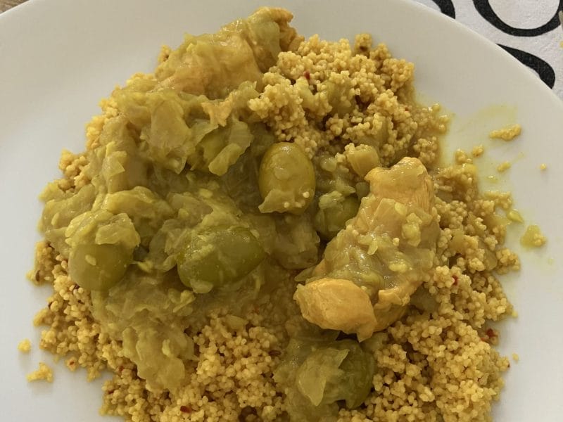Cliquez pour zoomer ! Tajine de poulet aux olives Thermomix par bricedd