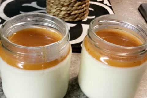 Cliquez pour zoomer ! Panna cotta caramel beurre salé Thermomix par guirlinger