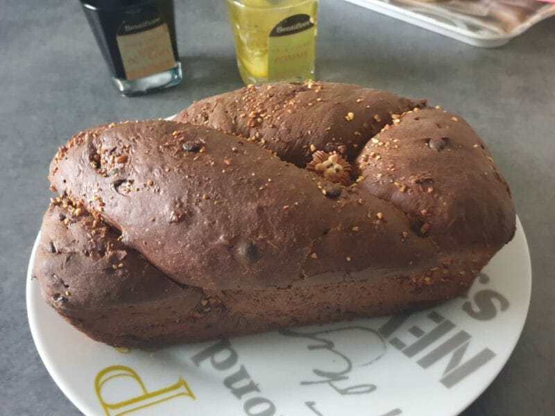 Cliquez pour zoomer ! Brioche tout chocolat Thermomix par ophelie_63