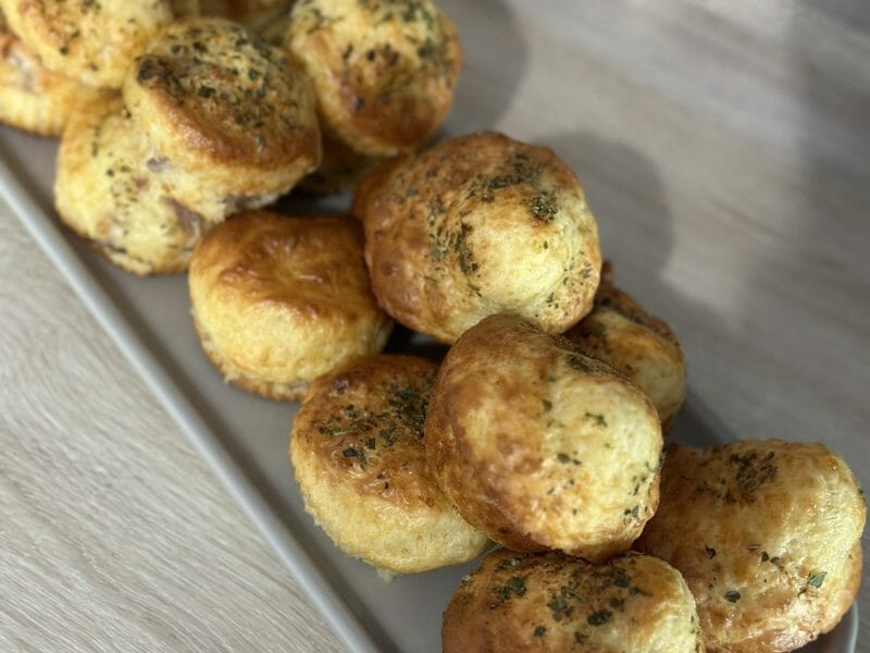 Cliquez pour zoomer ! Mini muffins au comté et aux lardons Thermomix par PitiGateauSec