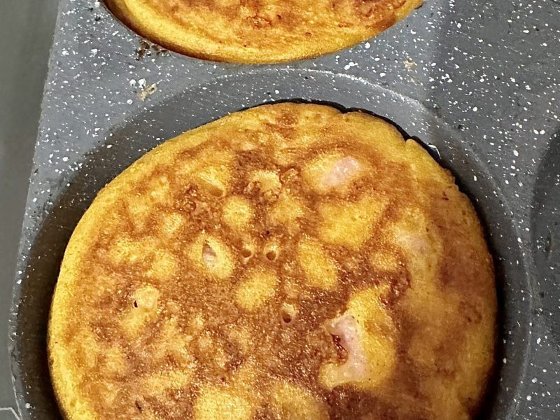 Cliquez pour zoomer ! Pancakes à la patate douce Thermomix par PitiGateauSec