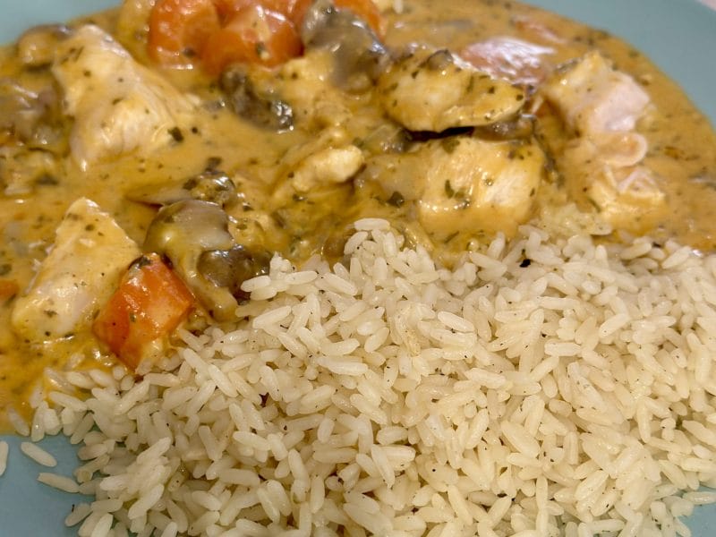 Cliquez pour zoomer ! Émincés de poulet et crème de citron Thermomix par PitiGateauSec