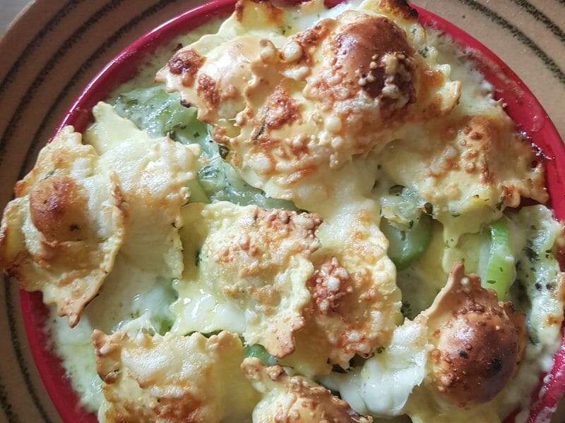 Cliquez pour zoomer ! Gratin de ravioles aux courgettes Thermomix par flo