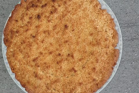 Cliquez pour zoomer ! Tarte aux pommes façon crumble Thermomix par laeticd