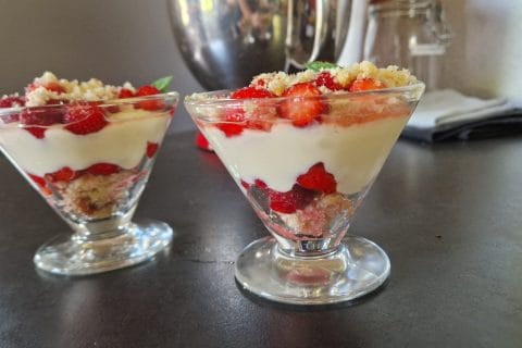 Cliquez pour zoomer ! Délices fraises et chocolat blanc Thermomix par sally666
