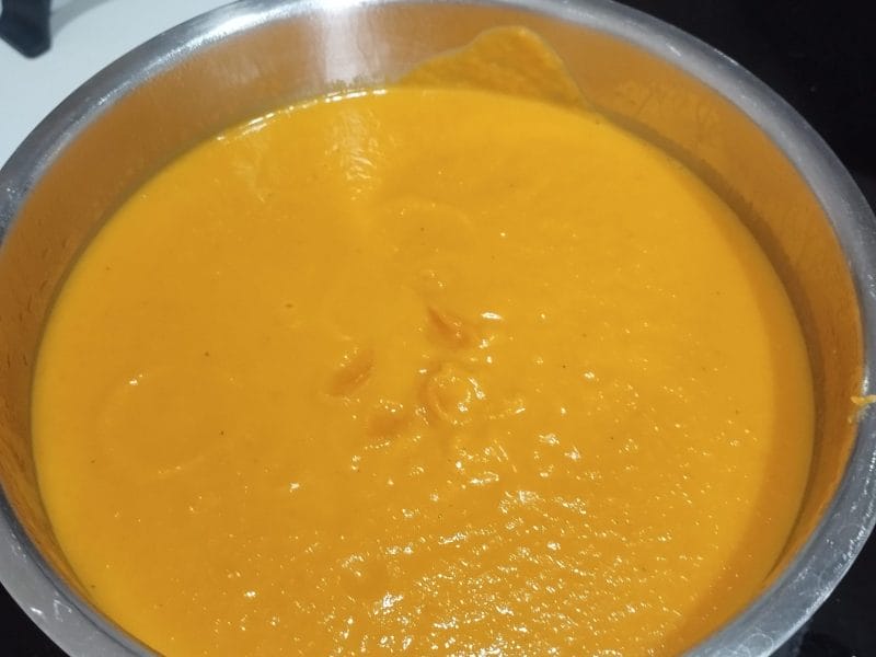Cliquez pour zoomer ! Velouté de patates douces et carottes Thermomix par chacha303